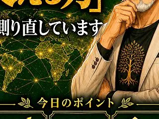 【今日のポイント：世界を支える「力」が移…