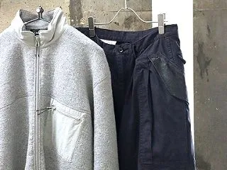 Gurank ウールカーディガンとヘリン…