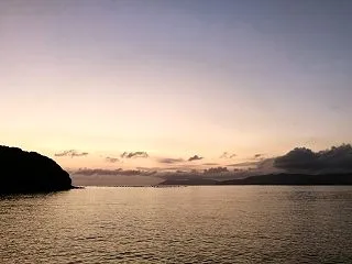 今日の夕景