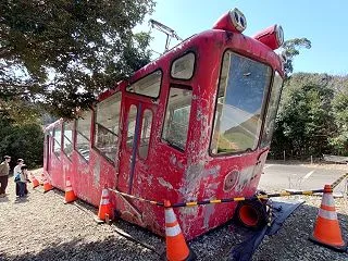 【保存車】大山観光電鉄 2号 千葉県いす…