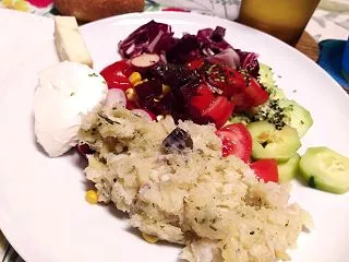 リグーリア料理のお惣菜のブランダクユン(…