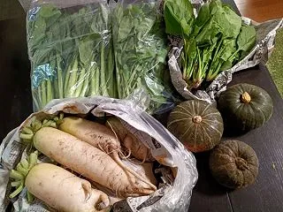 昨日のYMJ野菜と、きっと今年最後のロン…