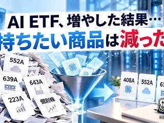 AI ETFを増やしたら、むしろ持ちたい…