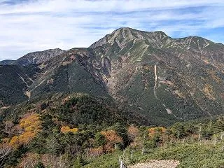 10月の南アルプス・聖岳は大きくて登りご…
