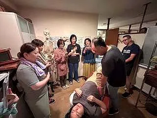 スタッフ研修はサンパーク整体のアイデンテ…