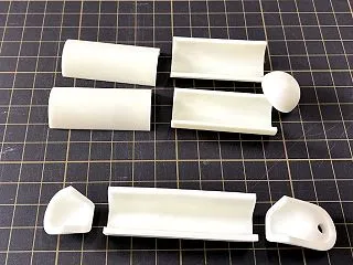 切る