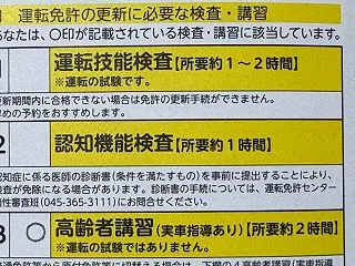 高齢者講習、、、