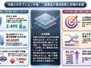 日経225オプション市場に残された“守り…