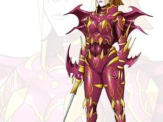 今回のコウモリは桃色鎧