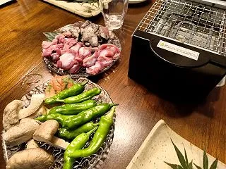 男の料理・・・。
