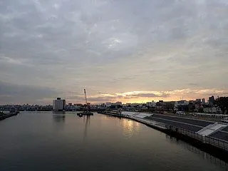 夕日