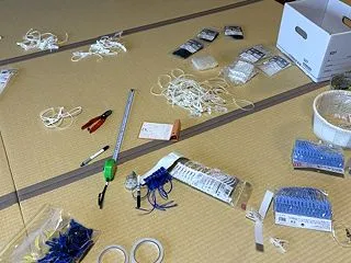 作品展の準備の準備 と ミシンキルト