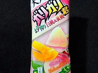 大人なガリガリ君 まる搾り白桃＆黄桃