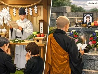亡妻の一年祭は仏式で