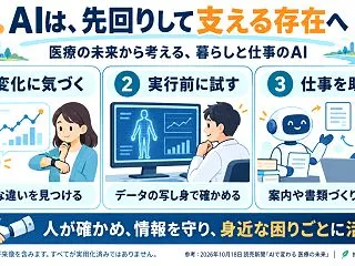 AIは「答える道具」から「先回りして支え…