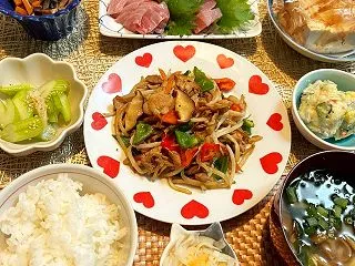 もやし炒め
