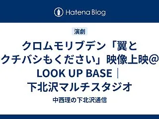 クロムモリブデン「翼とクチバシもください…