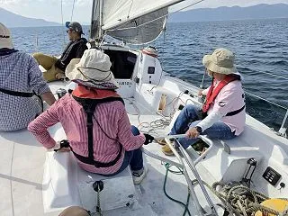 久しぶりのヨットを満喫！