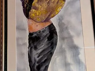 展示用絵画 NO15. ( モデルさん)