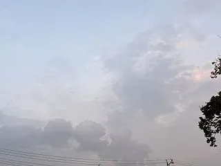 四日市市 雨上がりの青空