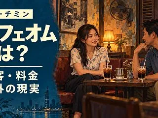 ホーチミンのカフェオムとは？密着接客・料…