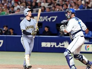CSで近本光司が得点圏で空振りした直後、…