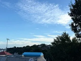 曇りです