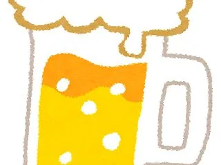 朝一病院からの膝痛い人飲み会