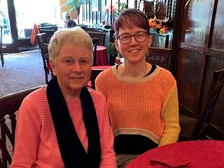 Mother and daughter …