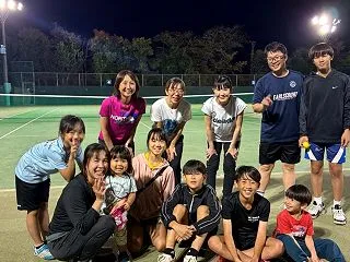 ちょっとコツを掴んだテニス交流
