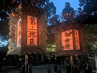 豊中八坂神社の獅子舞神事祭(豊中市)