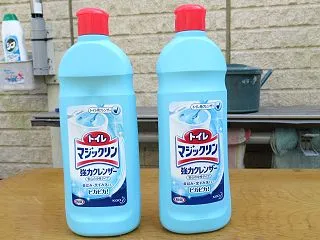 トイレ掃除は長年使っていたトイレマジック…