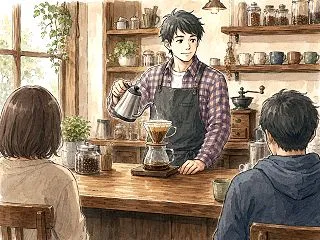 お金がなかった頃の僕はコーヒーをゆっくり…