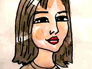 似顔絵・木竜麻生 