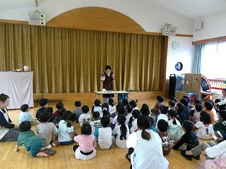 川越3保育所読み聞かせ訪問 10月