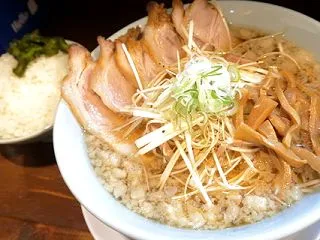 ぶらり、背脂ネギチャーシュー&ご…