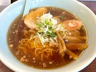かき揚げうどんとラーメン＠サンキッチン