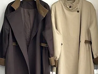 秋の深まりに頼れる！ロングな羽織りコート…