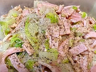 白菜ナムル♪たくさん作る(^_−)−☆