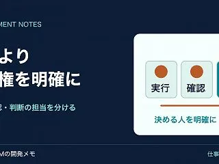 開発チームの役割分担の決め方｜実行者・確…