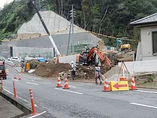 未来物流産業団地造成工事の今