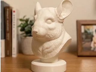 チンチラのルネサンス肖像画胸像ができまし…