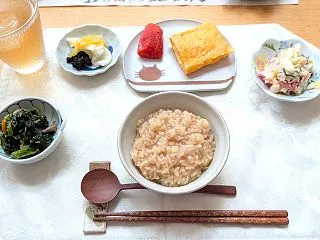 久々の茶粥deあさごはん ＆ それでも、…
