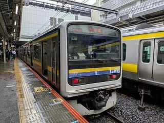 房総209系 初の廃車回送