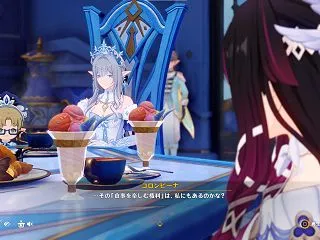 【原神】少女と女皇がお茶会したけどさ…