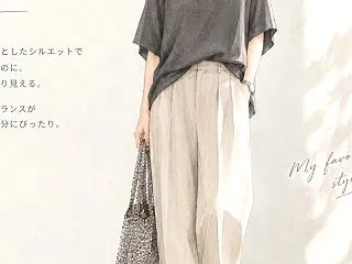 やっぱり白のパンツが素敵。50代の大人シ…