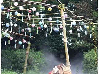 ★ミストが流れる風鈴棚♪★