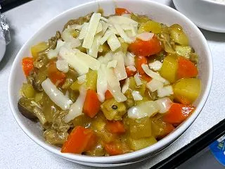 カレーライスチーズトッピング