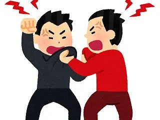 バイト先で喧嘩を見せられる60代