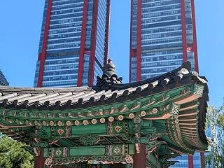 漢江お散歩❷汝矣島公園【韓国伝統の森】は…